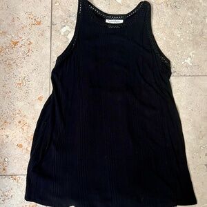 Jessica Simpson Rib Knit Double Layer Nursing tank